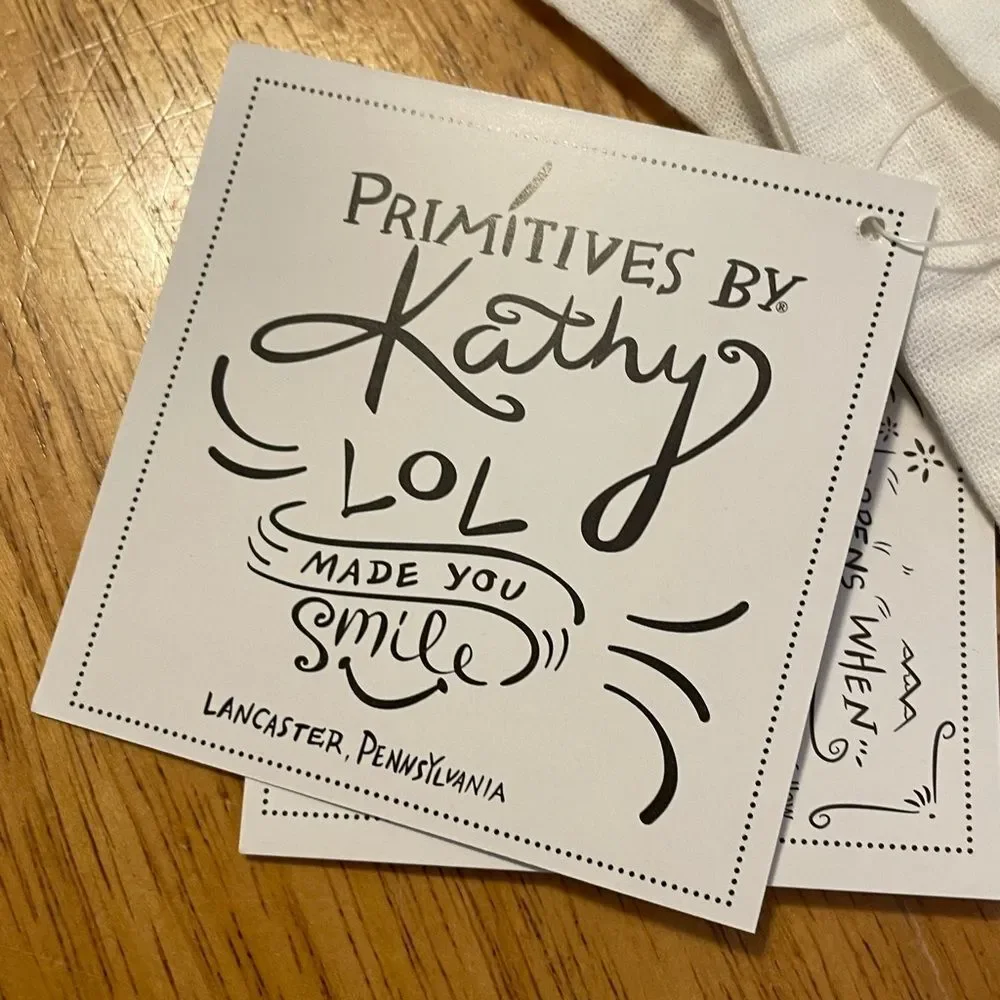 NWT Primitive’s by Kathy We Dance in this Kitchen…  Kitchen Cotton TeaTowel Set